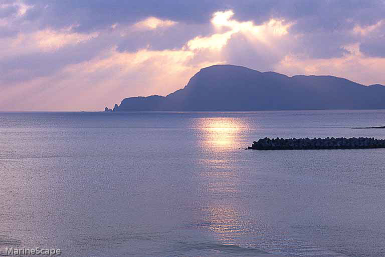 10　夕景　慶留間